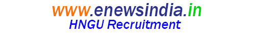 HNGU Recruitment 2021 Apply Online for various Post